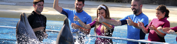 Encuentro con delfines Selwo Marina